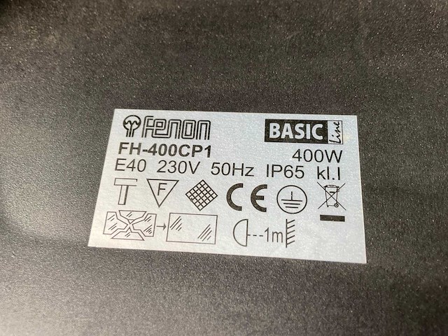 Fenon fh-400cp1 bouwlamp (7x) - afbeelding 4 van  4