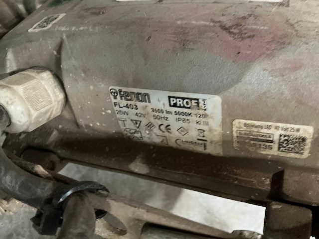 Fenon led werklamp 42 volt (10x) - afbeelding 5 van  5