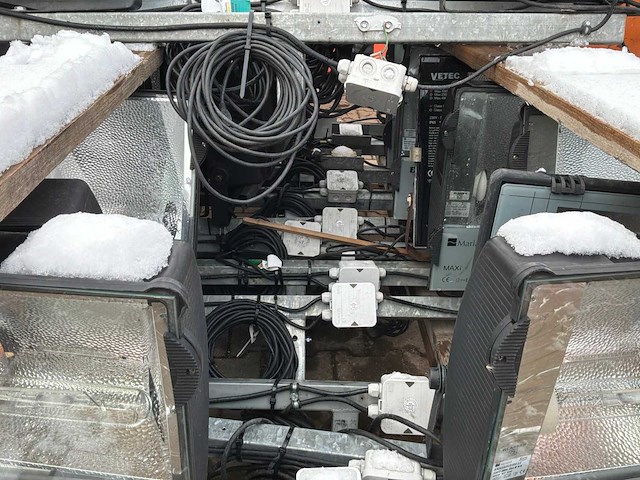 Fenon / vetec / marlanvil / euro / primaelux 400w 2x bouwlamp op steun (18x) - afbeelding 2 van  12