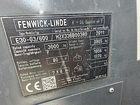 Fenwick - 2011 - e30-03/600 - vorkheftruck - afbeelding 2 van  29