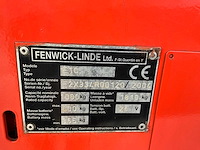 Fenwick linde e10 reach heftruck - afbeelding 10 van  11