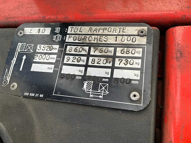 Fenwick linde e10 reach heftruck - afbeelding 11 van  11
