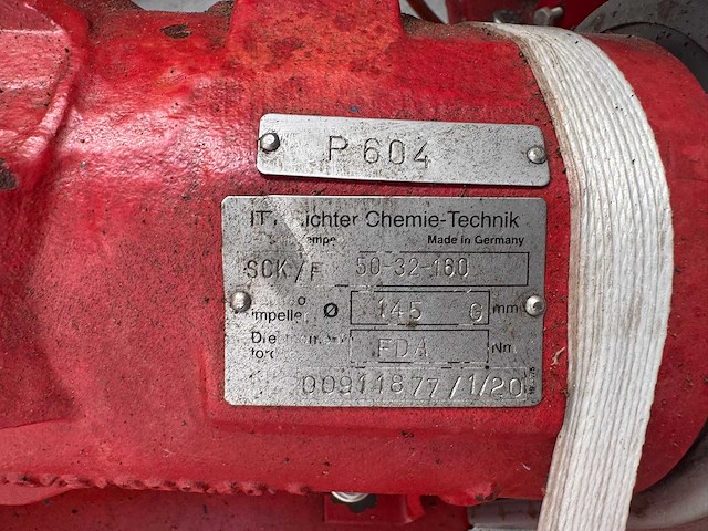 Feodor burgmann dichtungswerke gmbh & co. - ts 10k7a007 - mobiele pompunit - afbeelding 8 van  22