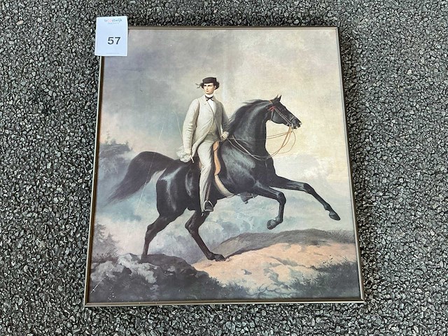 Feodor dietz könig von bayern, ludwig ii reproductie - afbeelding 1 van  4