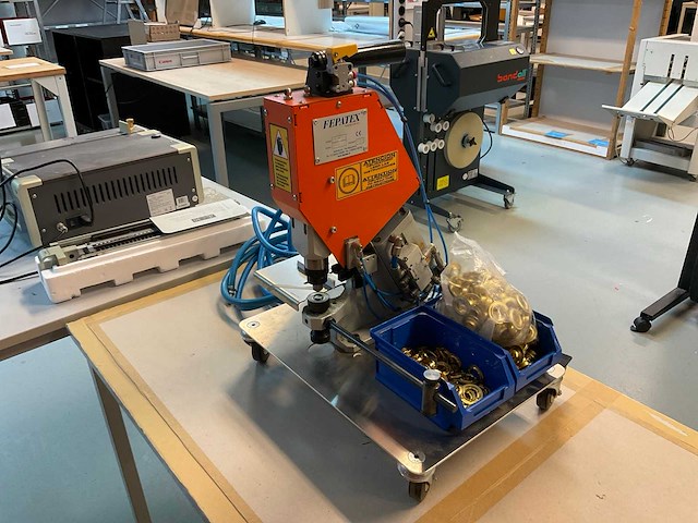 Fepatex j21cc stansmachine - afbeelding 2 van  7