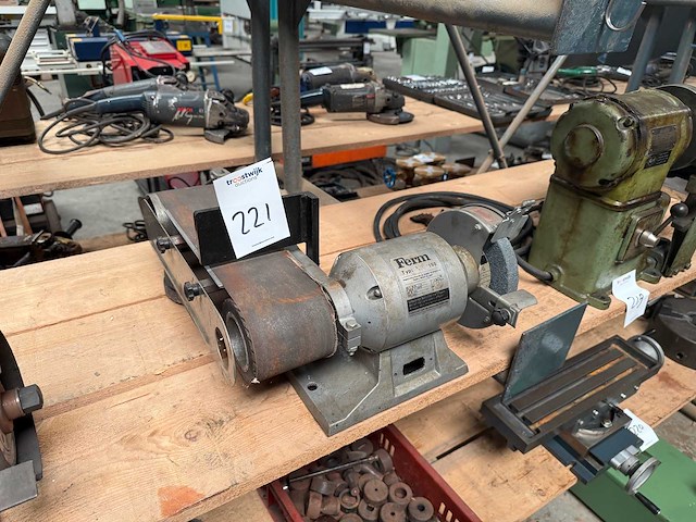 Ferm - 150 - dubbel slijpmachine - afbeelding 1 van  3
