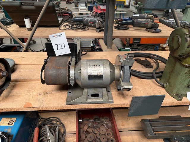 Ferm - 150 - dubbel slijpmachine - afbeelding 2 van  3