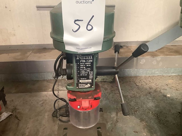 Ferm - 1997 - ftb 13m - tafelboormachine - afbeelding 2 van  3