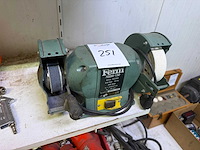 Ferm - fdsw-150 - dubbelsteens slijpmachine - afbeelding 1 van  2