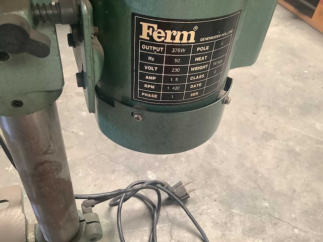 Ferm - ftb 13 m - tafelboormachine - afbeelding 4 van  4