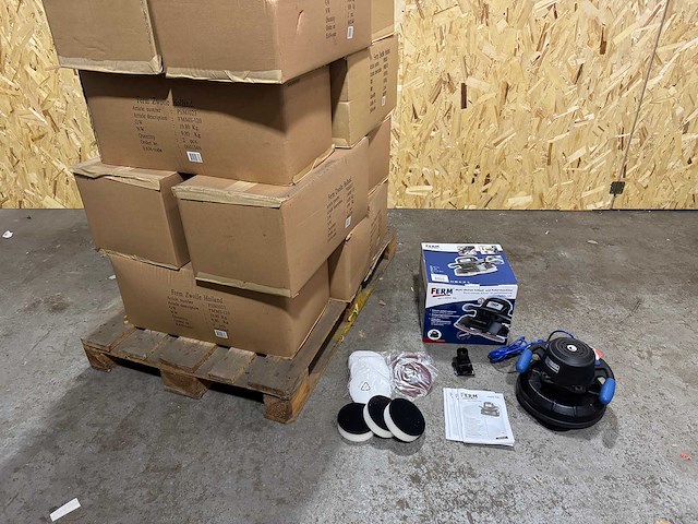 Ferm - schuur- & polijstmachine fmms-120 230v 120w (24x) - afbeelding 1 van  7