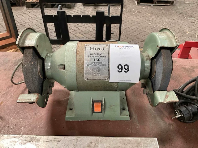 Ferm 150 werkbank slijpmachine - afbeelding 1 van  3