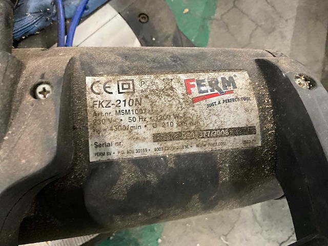 Ferm afkortcirkelzaagmachine - afbeelding 4 van  4