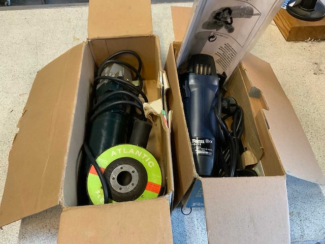 Ferm ag115 en hs115 haakse slijpmachines (2x) - afbeelding 2 van  4