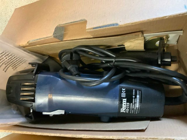 Ferm ag115 en hs115 haakse slijpmachines (2x) - afbeelding 3 van  4