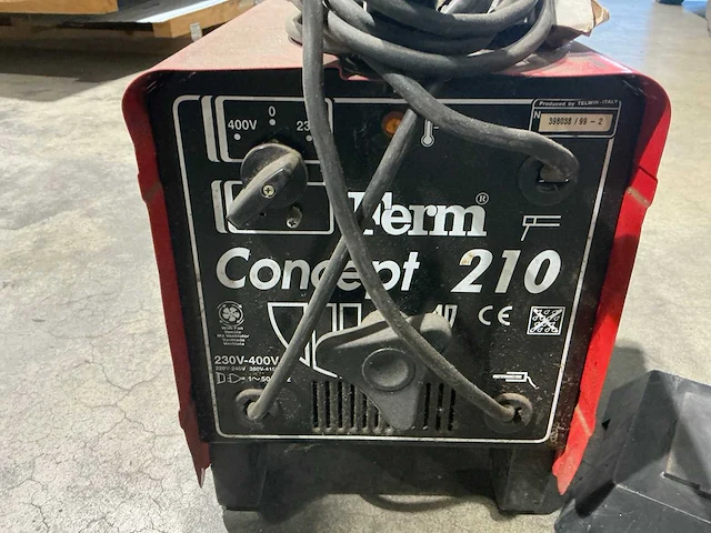 Ferm concept 210 elektrode lasapparaat - afbeelding 4 van  4