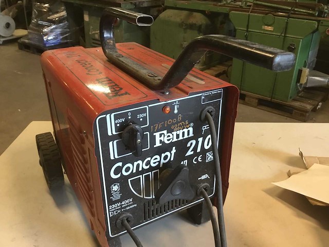 Ferm concept 210 elektrode lasapparaat - afbeelding 1 van  4