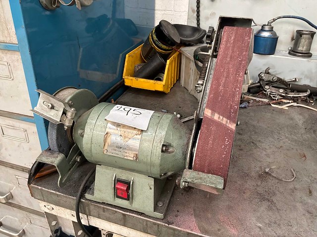 Ferm dubbelsteens slijpmachine - afbeelding 2 van  3