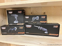 Ferm elektrisch gereedschap-set inclusief accu´s - afbeelding 1 van  3