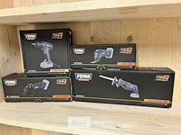 Ferm elektrisch gereedschap-set inclusief accu´s - afbeelding 1 van  3