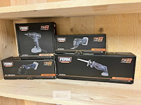 Ferm elektrisch gereedschap-set inclusief accu´s - afbeelding 1 van  3