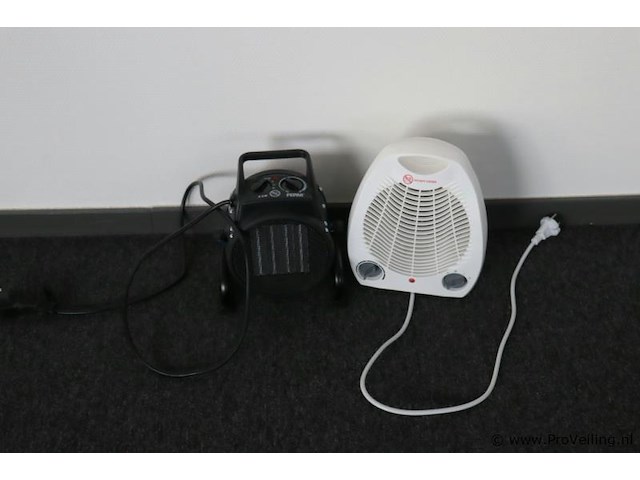 Ferm elektrische kachel ehm1005 & hornbach ventilatorkachel model 10530117 - afbeelding 1 van  6