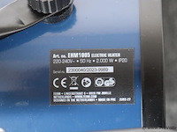 Ferm elektrische kachel ehm1005 & hornbach ventilatorkachel model 10530117 - afbeelding 4 van  6
