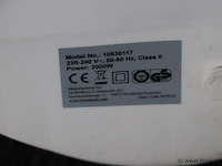 Ferm elektrische kachel ehm1005 & hornbach ventilatorkachel model 10530117 - afbeelding 6 van  6