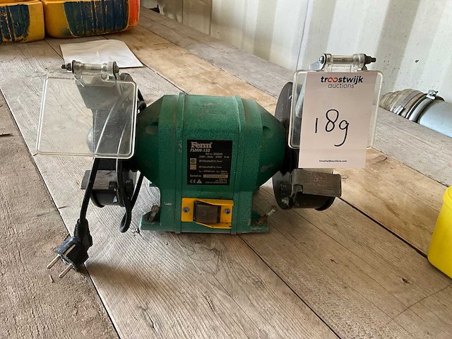 Ferm fsmw-150 werkbankslijpmachine - afbeelding 3 van  4