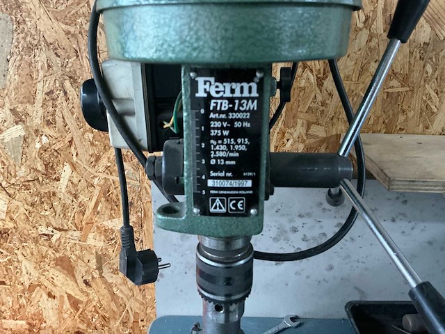 Ferm ftb-13m kolomboormachine - afbeelding 3 van  9