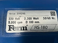 Ferm hs-180 haakse slijpmachine - afbeelding 4 van  5