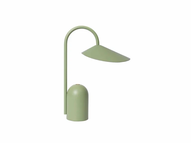 Ferm living arum portable lamp tea green - afbeelding 1 van  4