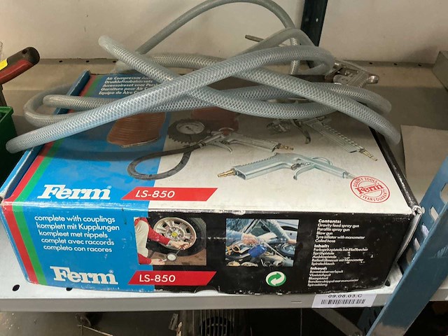 Ferm lucht tool set - afbeelding 1 van  3