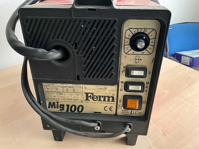 Ferm mig 100 mig lasapparaat - afbeelding 2 van  4