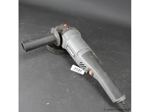 Ferm model agm1133 haakse slijper - afbeelding 2 van  5