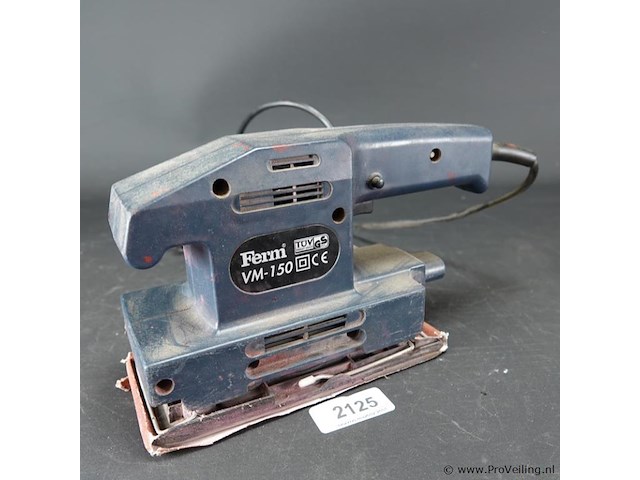 Ferm model vm-140 vlakschuurmachine - afbeelding 1 van  5