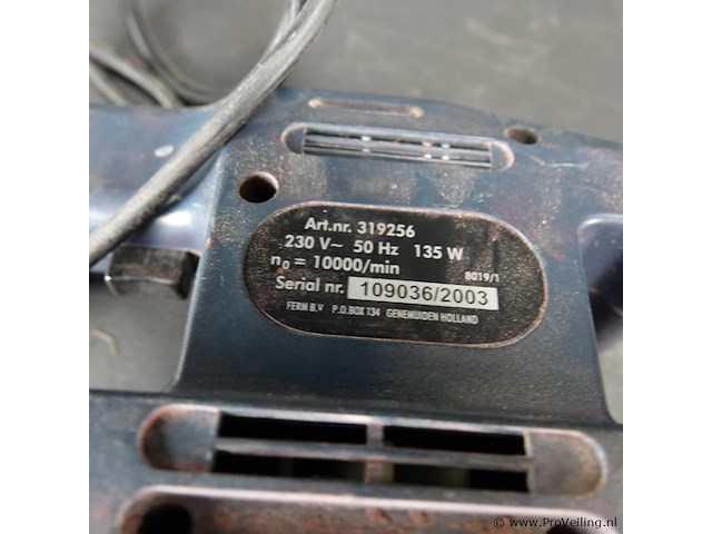 Ferm model vm-140 vlakschuurmachine - afbeelding 5 van  5