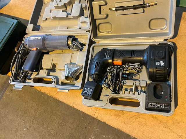 Ferm / tcm garage gereedschap (2x) - afbeelding 1 van  6