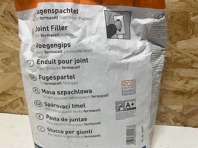 Fermacel voegengips 5 kg (4x) - afbeelding 2 van  3