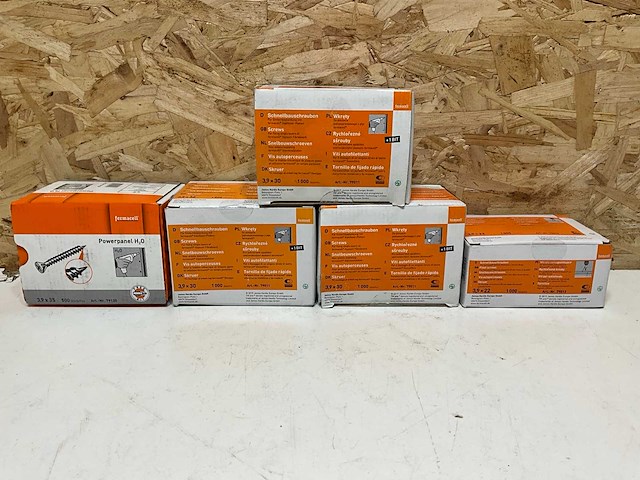 Fermacell diverse snelbouwschroeven (4500x) - afbeelding 1 van  6