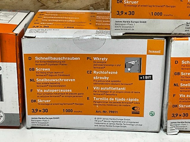 Fermacell diverse snelbouwschroeven (4500x) - afbeelding 3 van  6