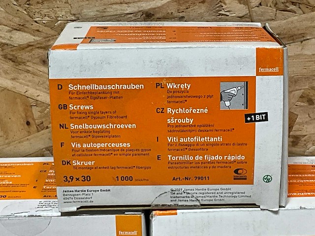 Fermacell diverse snelbouwschroeven (4500x) - afbeelding 4 van  6
