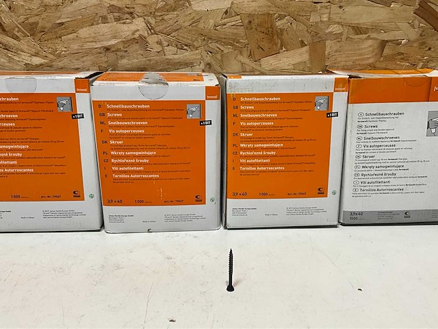 Fermacell snelbouwschroeven 3,9x40 (7000x) - afbeelding 3 van  6