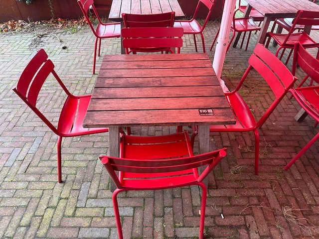 Fermob - luxembourg - aluminium terrasstoel (4x) - afbeelding 1 van  9