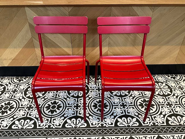 Fermob - luxembourg - aluminium terrasstoel (4x) - afbeelding 2 van  9