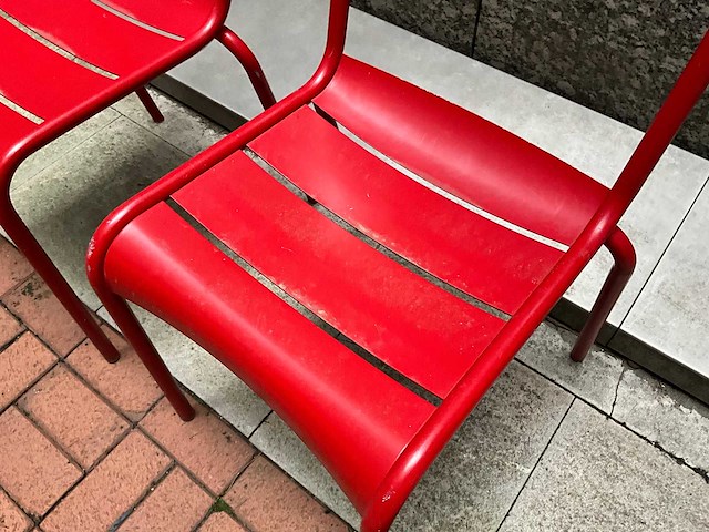 Fermob - luxembourg - aluminium terrasstoel (4x) - afbeelding 4 van  7