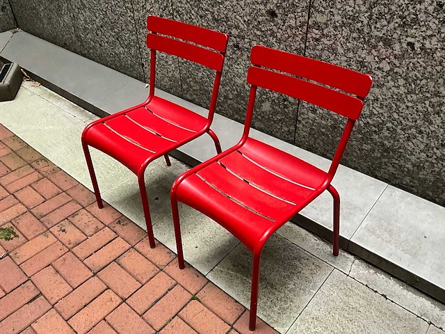 Fermob - luxembourg - aluminium terrasstoel (6x) - afbeelding 3 van  7