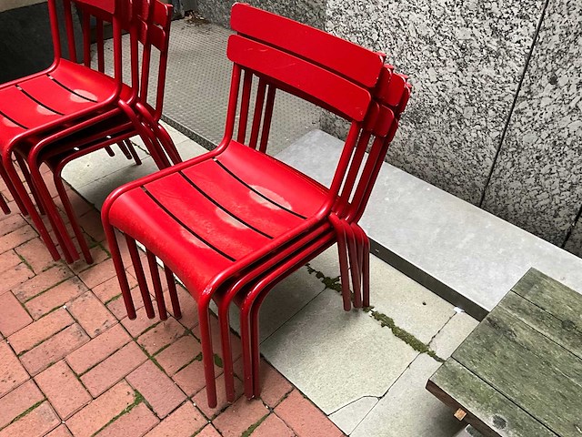 Fermob - luxembourg - aluminium terrasstoel (6x) - afbeelding 7 van  7
