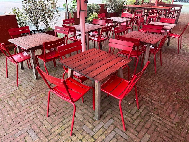 Fermob - luxembourg - aluminium terrasstoel (8x) - afbeelding 1 van  9