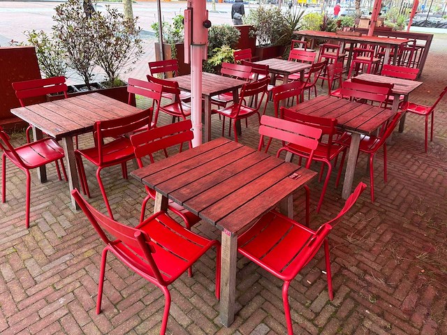 Fermob - luxembourg - aluminium terrasstoel (8x) - afbeelding 1 van  9